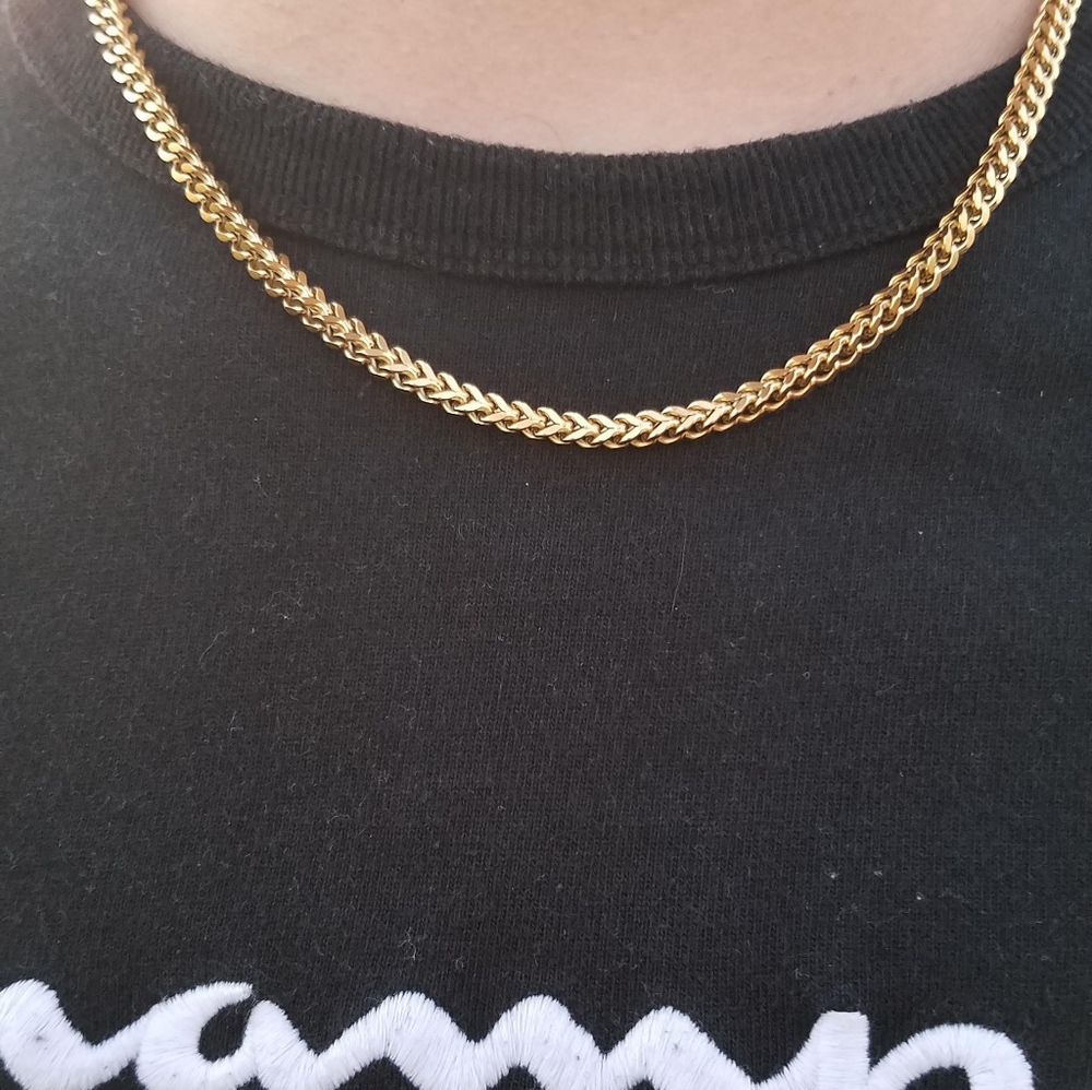 Gold Chain 14k Gold Franco Chain